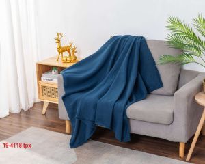 Плед  флис диз. 19-4118