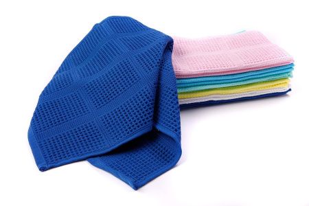 Полотенце вафельное, г/к, 300 гр/м2, 35х75, арт. CW 35-75, цвет: 706-ярко-синий