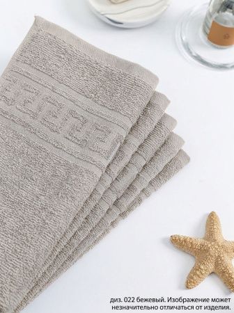 Полотенце махровое, г/к, 30х50, арт. ВТ 30-50Г, 380 гр/м2, цвет: 022-бежевый